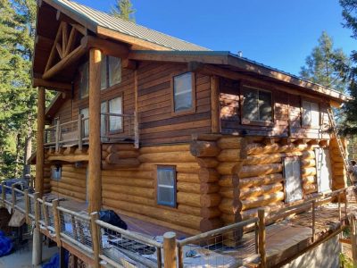 Big Cabin Restoration and Rot Repair